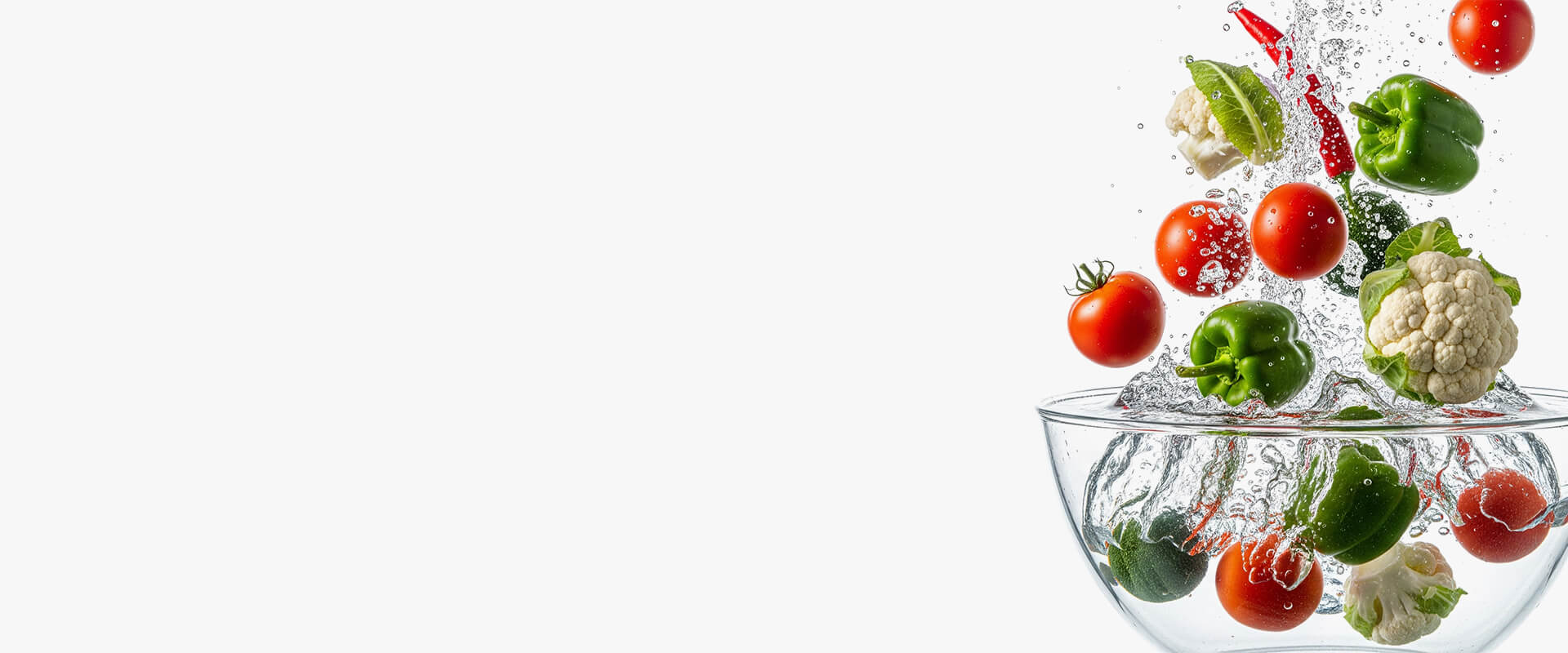 Ozonlu suyla sadece <br/> 10 saniyede yiyeceklerinizin üzerindeki mikrop ve bakterileri yok edebileceğinizi biliyor muydunuz?